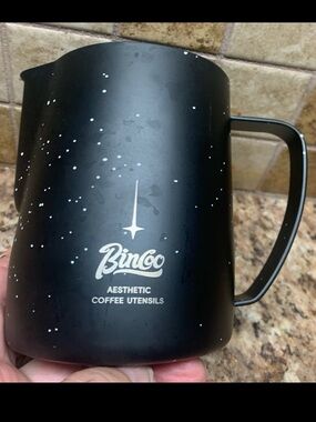 “Bincoo Star” The milk frothing cup perfect for frothing milk for lattes, choco.